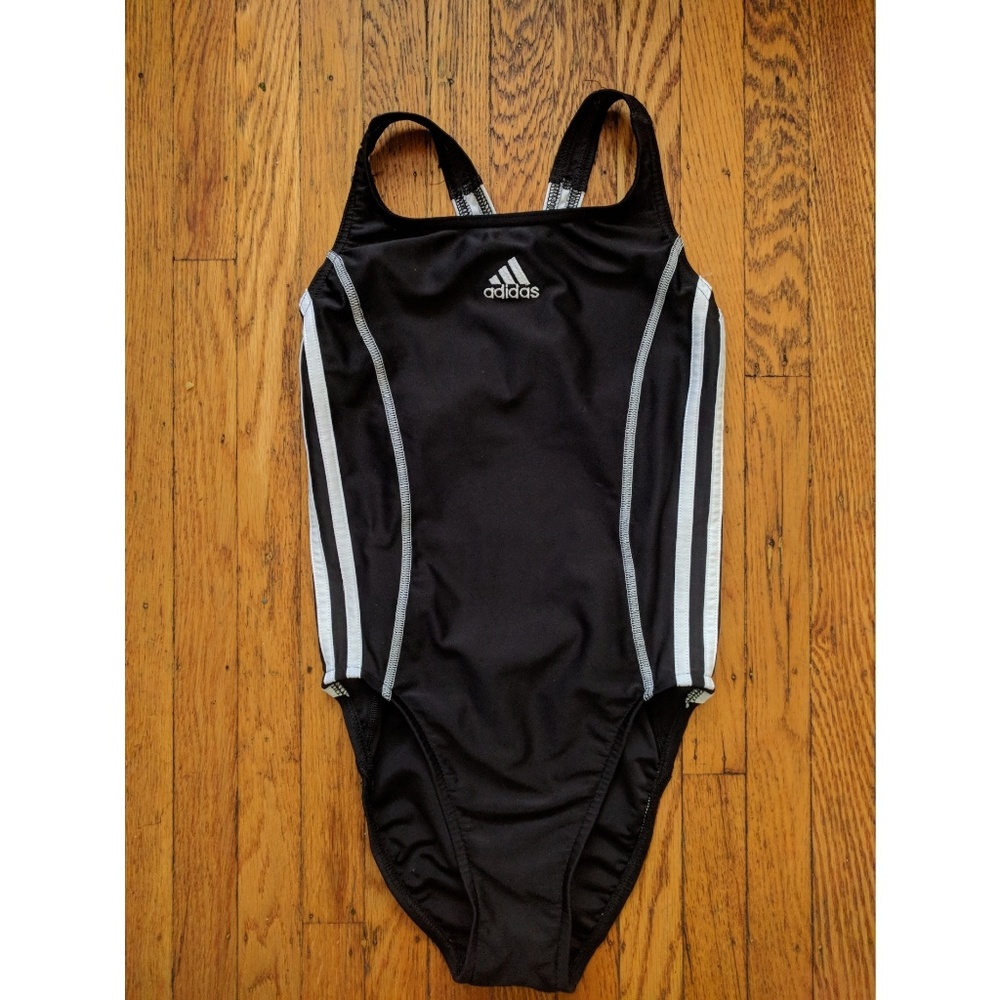 Adidas Retro Stripe Swimsuit
